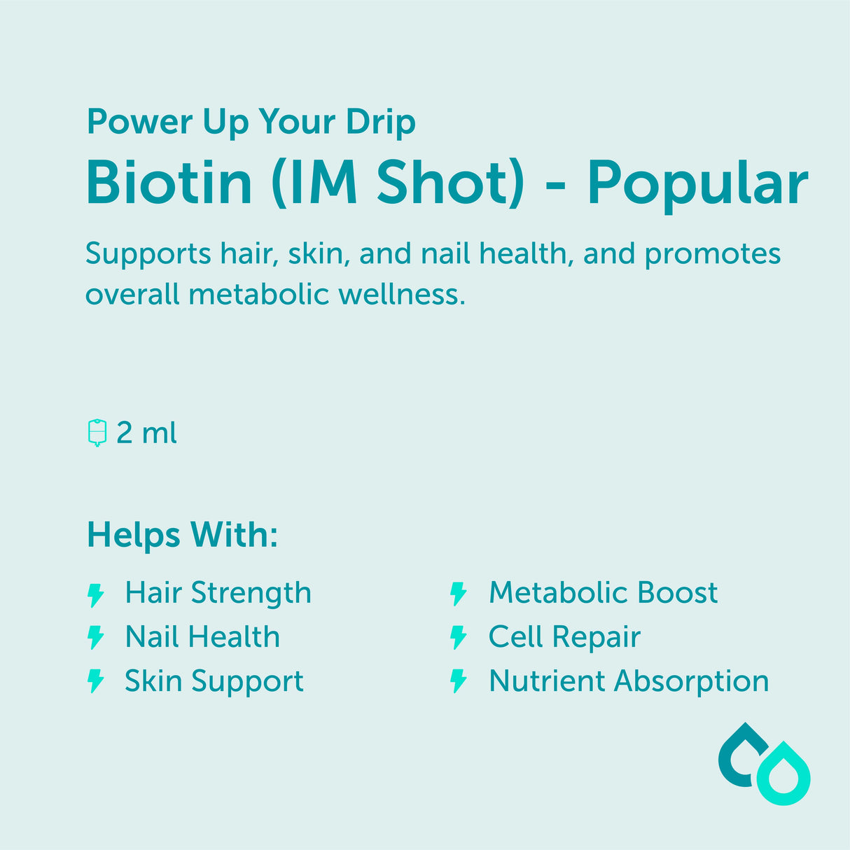 Biotin (IM Shot) - popular
