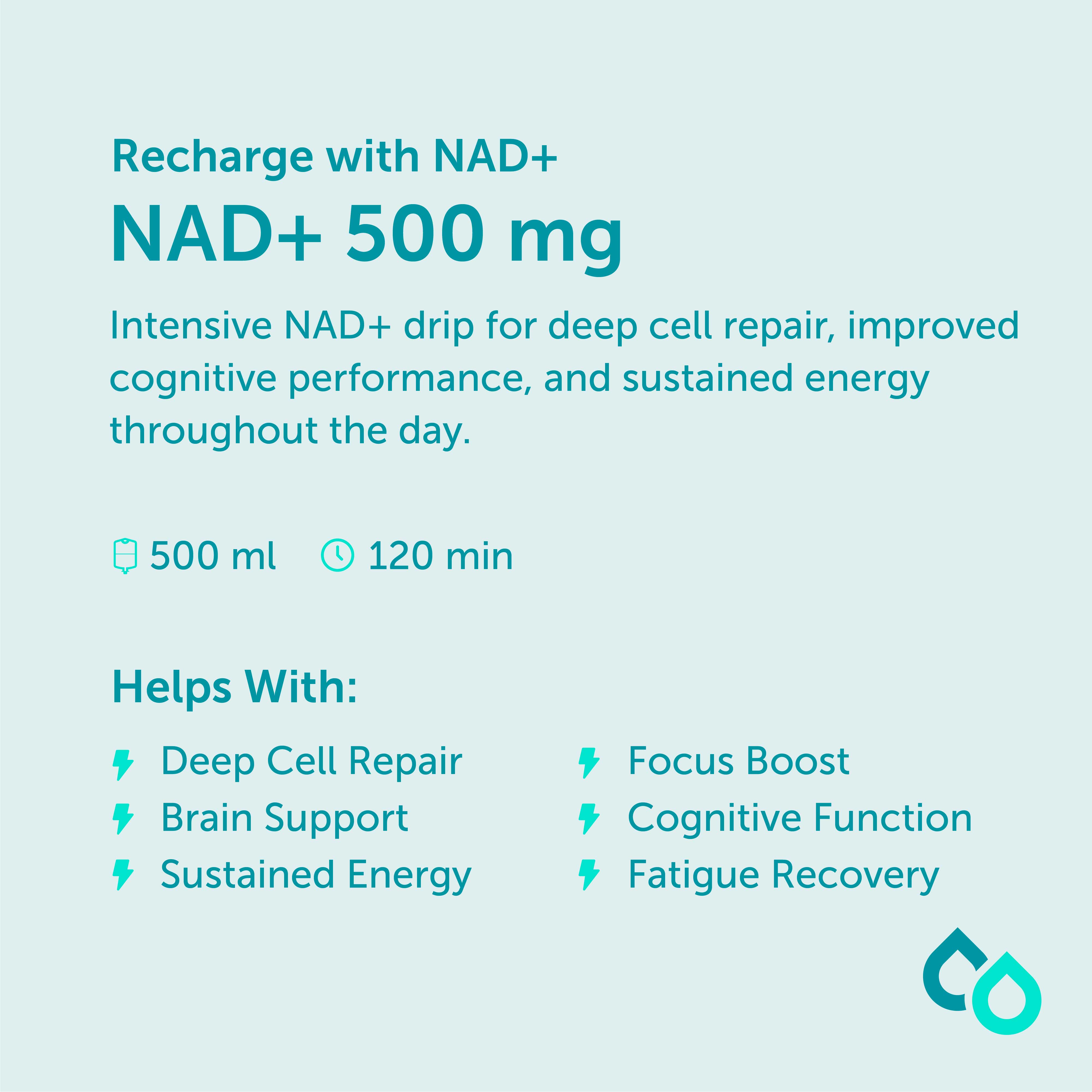 NAD+ 500 mg