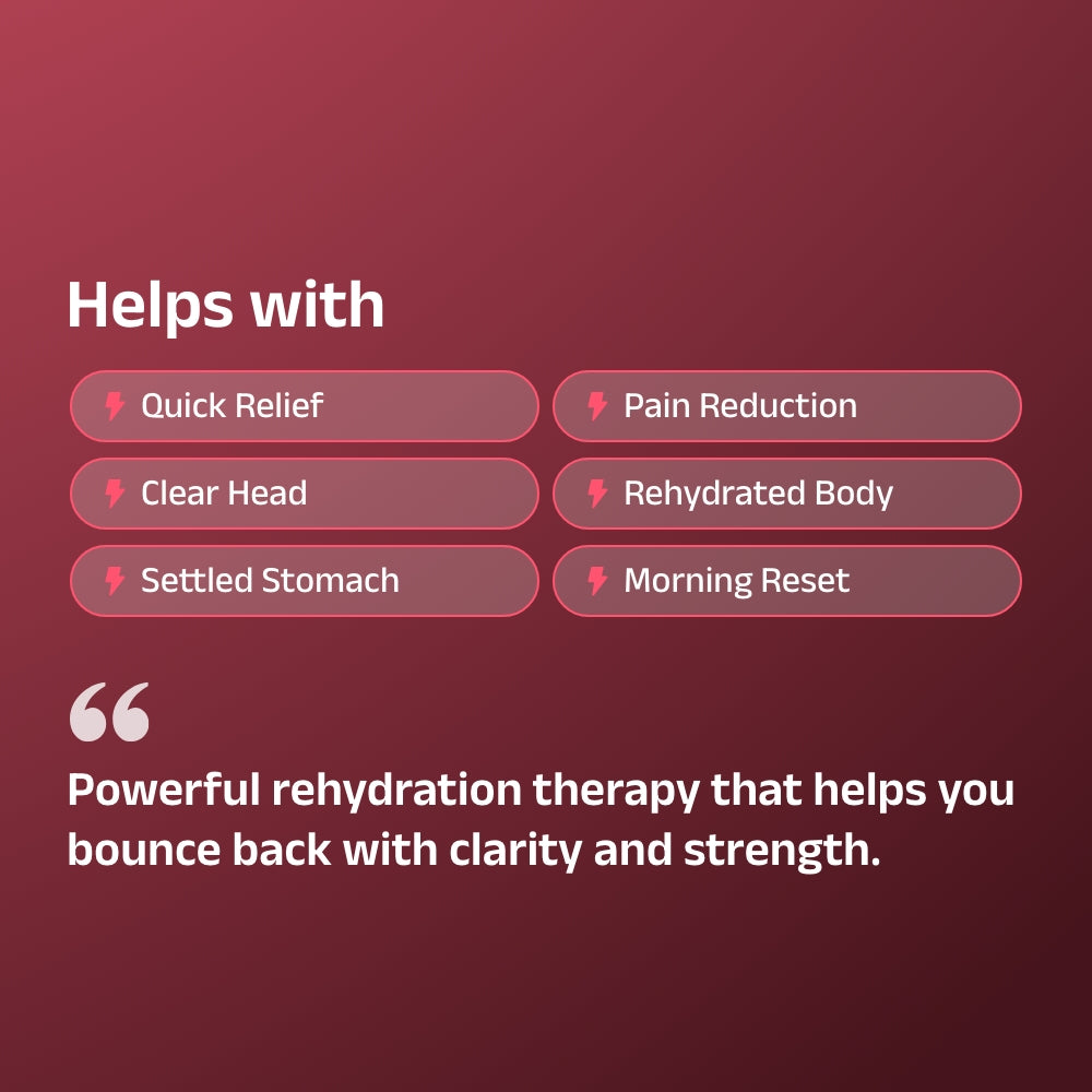 The Ultimate Hangover Recovery Drip™